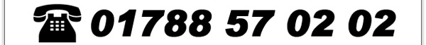 Call us on 01788 57 02 02